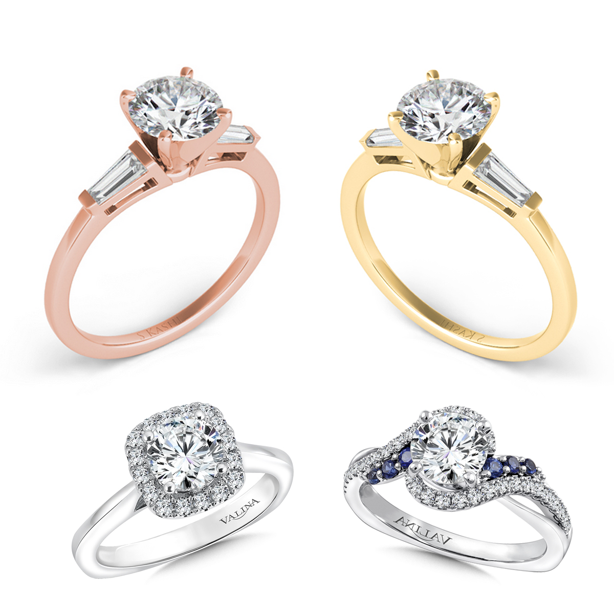 Gorgeous Engagement Rings at Krieger Jewelers